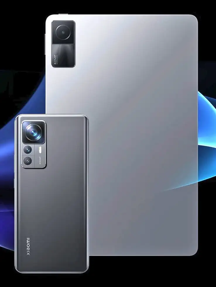Xiaomi 12T Pro and Redmi Pad render