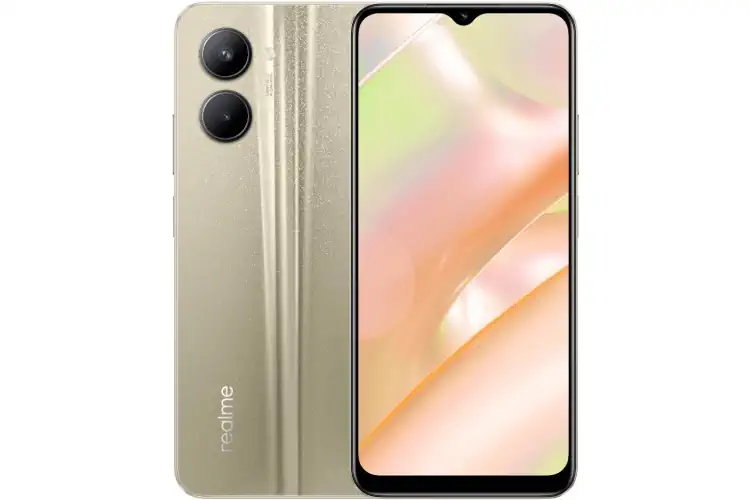 realme c33 gold