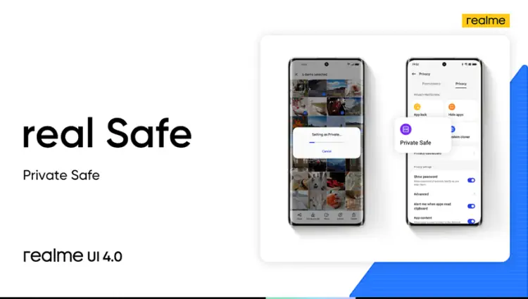 realme ui4 safe