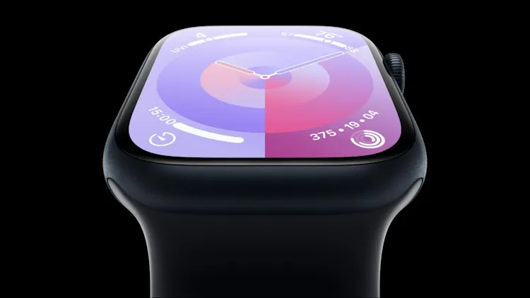 Apple Watch 9 screen