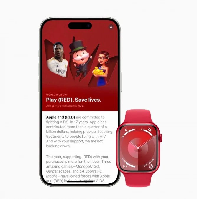 Apple Watch Series 9 Product Red2