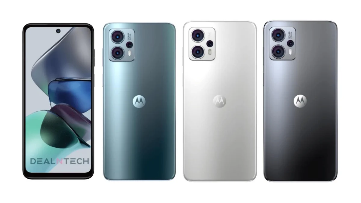 Το Moto G23 της Motorola διαρρέει σε τρία χρώματα με τριπλή κάμερα 50 MP και τιμή 199 €
