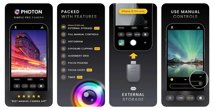 Photon Camera app