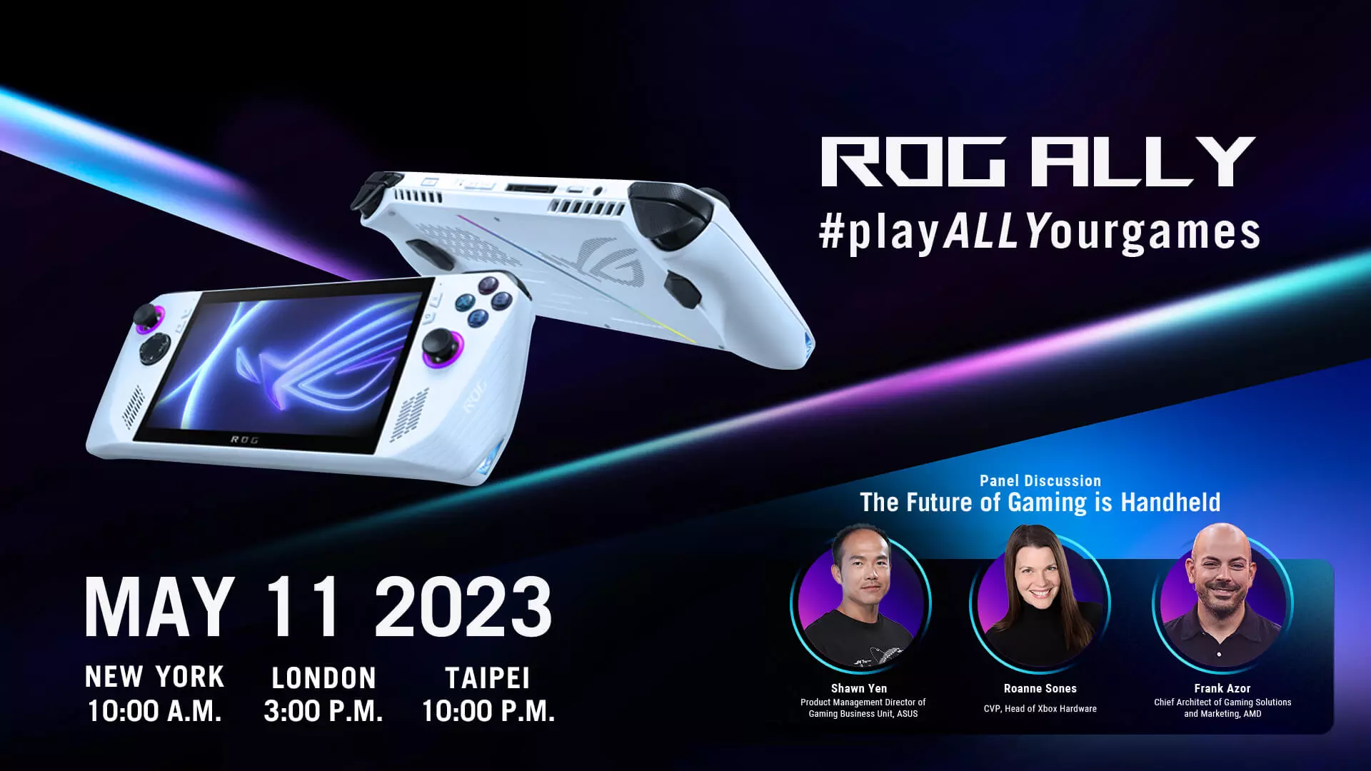 ROG Announces Its First Windows Gaming Handheld The ROG Ally