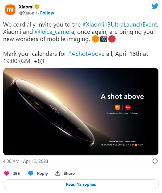Xiaomi 13 Ultra launch inner