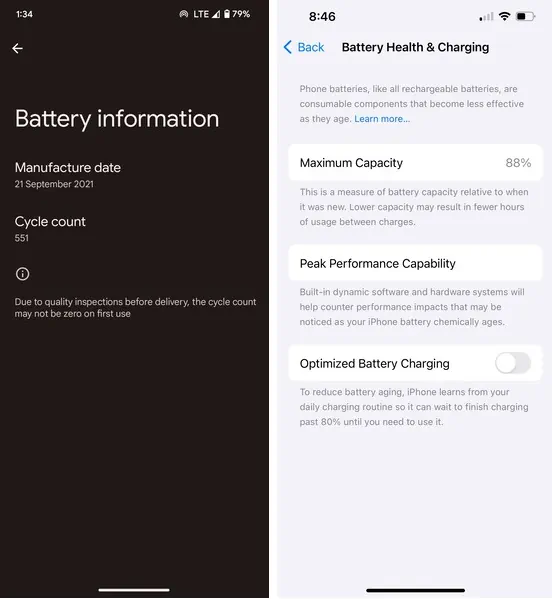 android battery app leaks