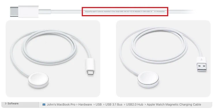 apple authentic cable