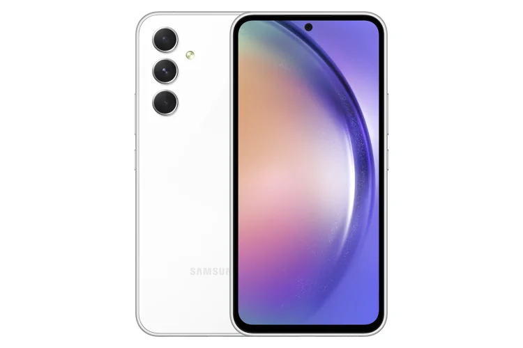 galaxy a54 5g awesome white front