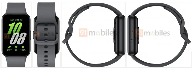 galaxy fit3 black leaks