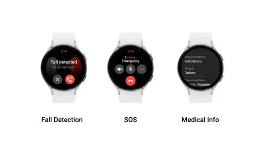 galaxy watch5 ui5 sos