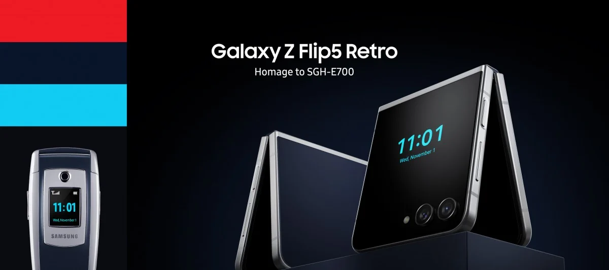 galaxy zflip retro