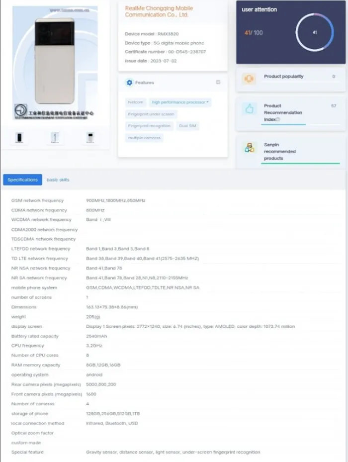 gt neo6 leaks sheet