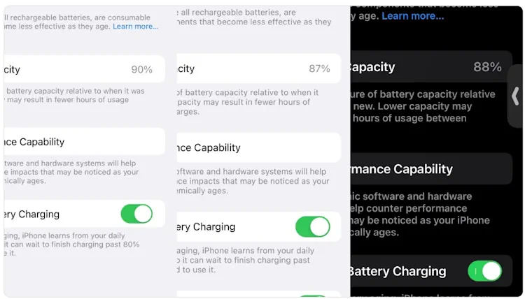 iphone 14 battery cappacity