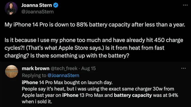 iphone 14 battery drain x