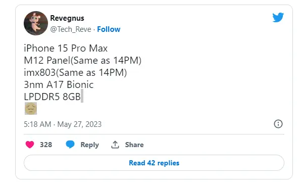 iphone 15 pro max leaks