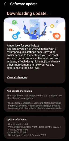 one ui 6 update stable