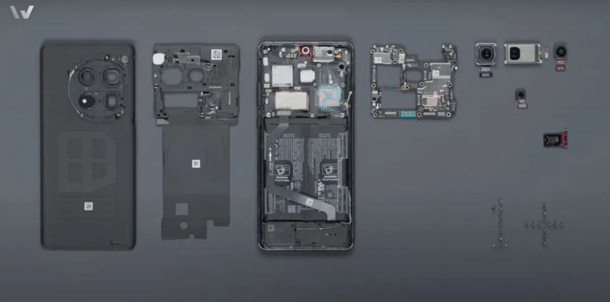 Το teardown βίντεο του OnePlus 12 αποκαλύπτει έναν τεράστιο θάλαμο ατμού