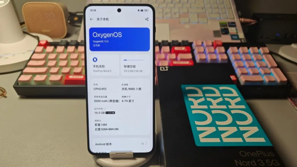 Το OnePlus Nord 3 εμφανίζεται σε hands-on εικόνες αποκαλύπτοντας περισσότερες προδιαγραφές