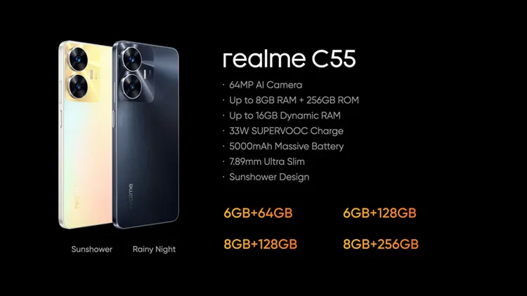 realme c55 specs