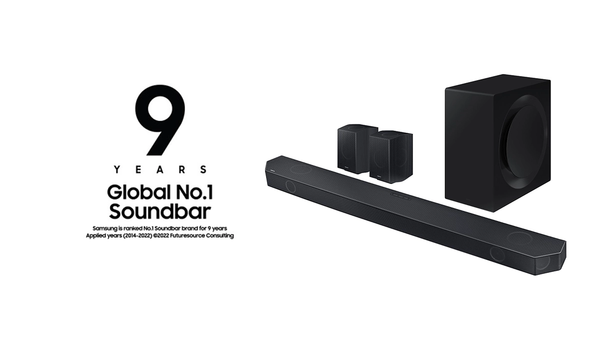 Τα Samsung Soundbars πρώτα σε παγκόσμιες πωλήσεις για 9η συνεχόμενη χρονιά