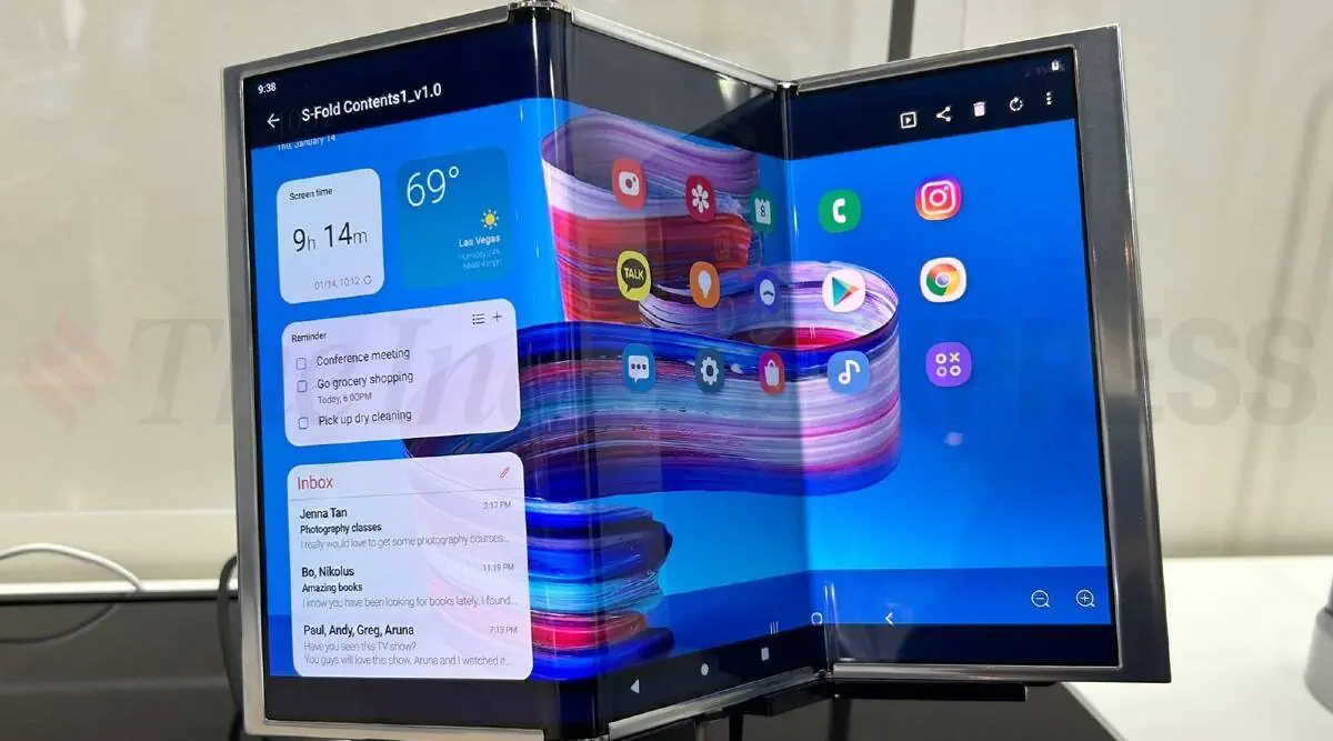 Η Samsung θα μπορούσε να κυκλοφορήσει ένα Tri-Fold (τριπλά-αναδιπλούμενο) smartphone το 2023