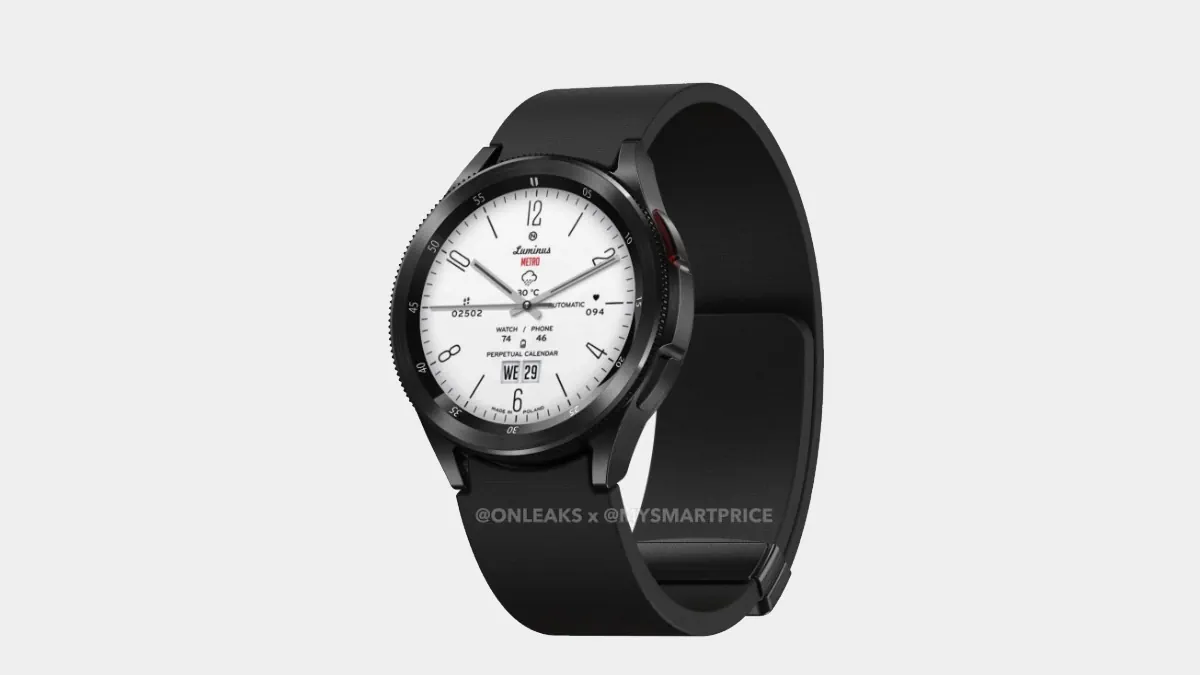 Τα renders του Samsung Galaxy Watch6 Classic δείχνουν την επιστροφή της περιστρεφόμενης στεφάνης
