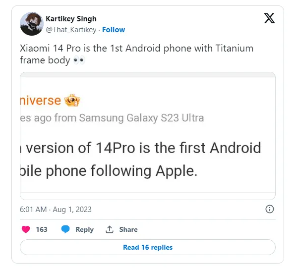xiaomi 14pro leakes singh
