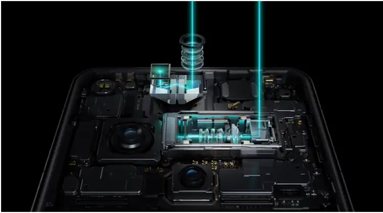 Find X8 Pro camera inside