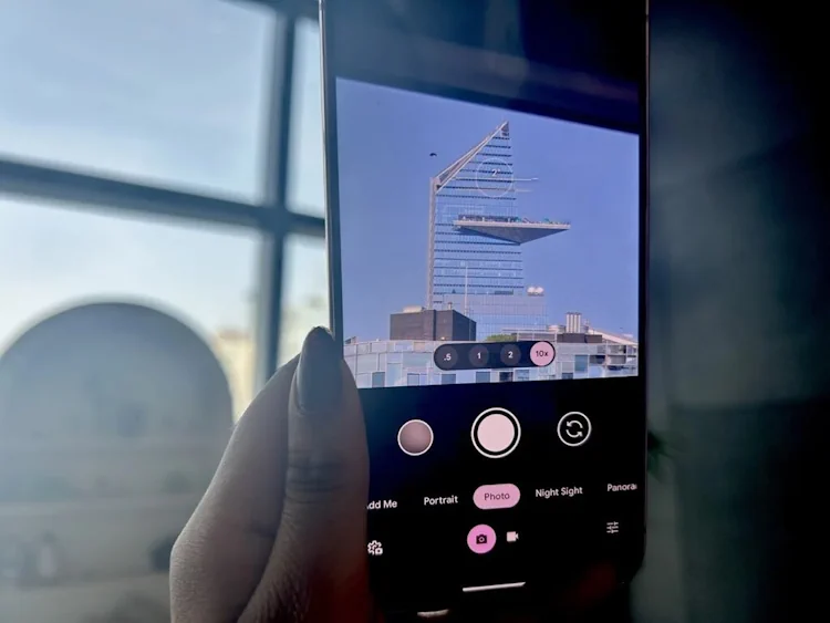 Google Pixel 9 Pro XL hands on 10x zoom