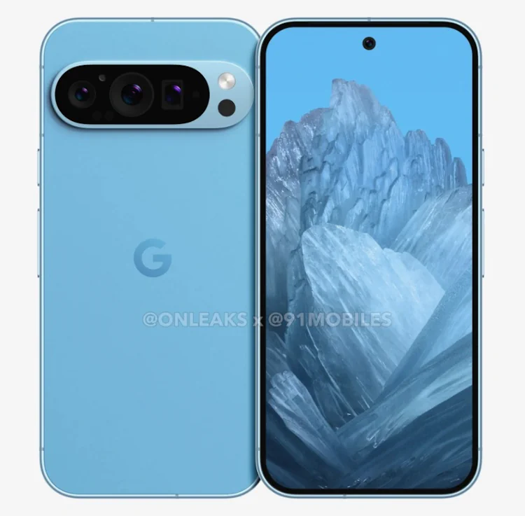 Google Pixel 9 leaks blue