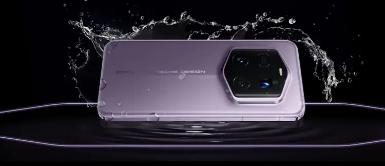 Honor Magic7 RSR Porsche Design water
