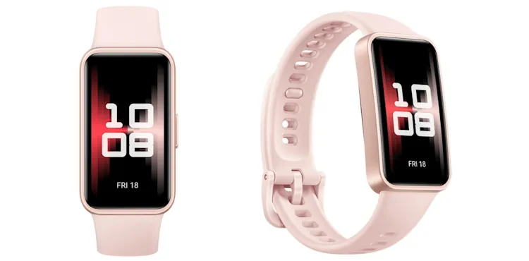 Huawei Band 9 leak pink