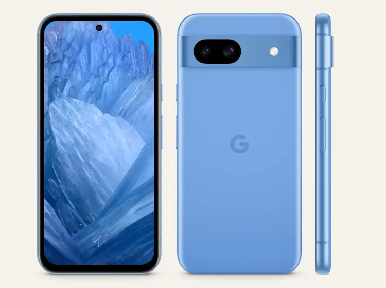 Pixel 8a blue official