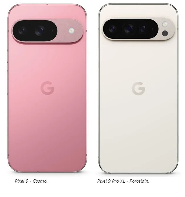 Pixel 9 kai Pixel 9 pro xl leaks
