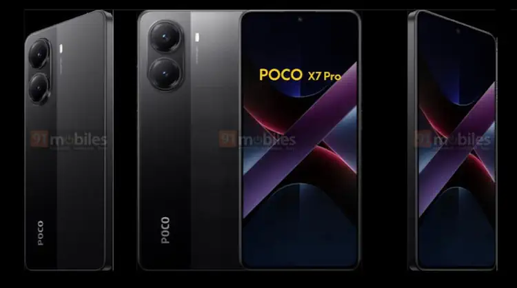 Poco X7 Pro leaks black