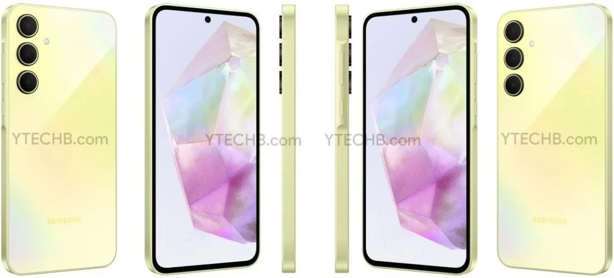 Samsung Galaxy A35 renders leaks2