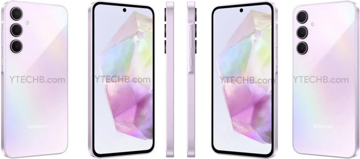 Samsung Galaxy A35 renders leaks3