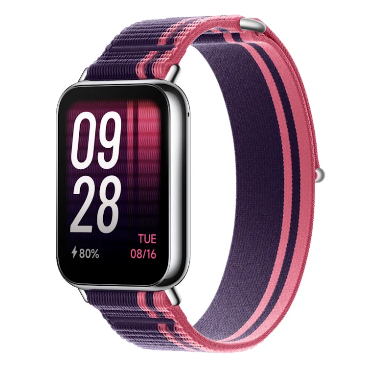 Smart Band 8 Pro leather purpple