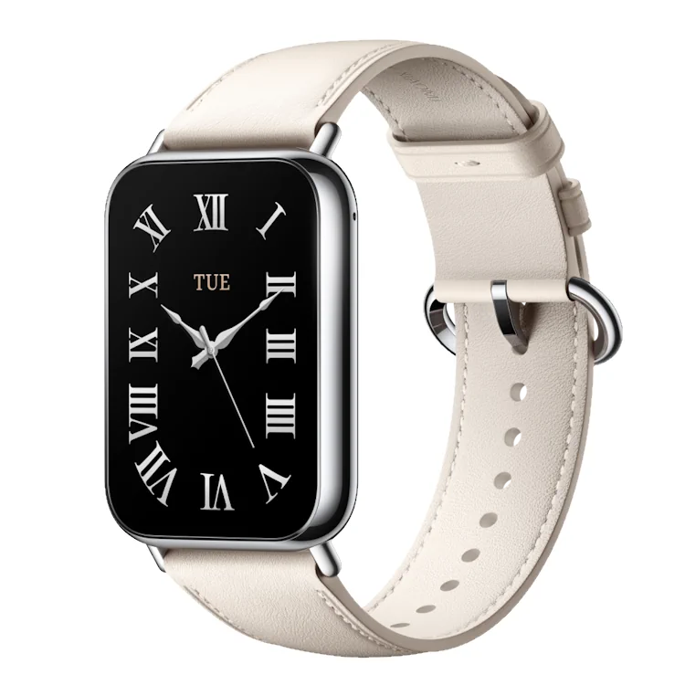 Smart Band 8 Pro leather white