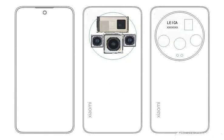 Xiaomi 15 Ultra back sketch