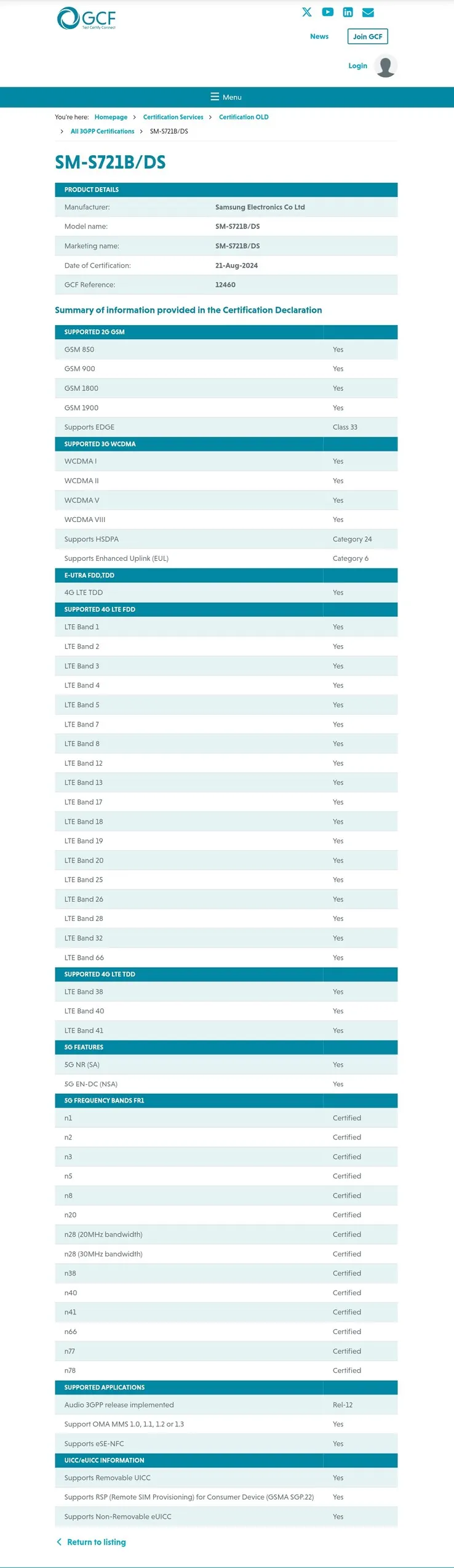 alaxy s24 fe 5g connectivity