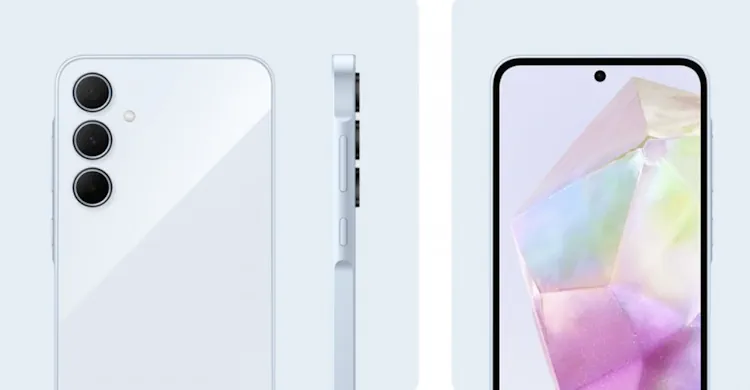 galaxy a35 a55 color white