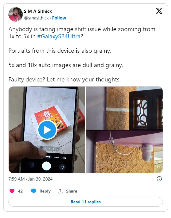 galaxy s24 zoom problem x