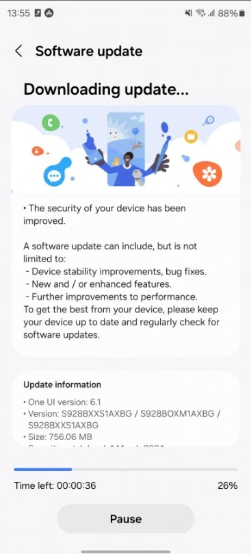 galaxy s24 secpatch march