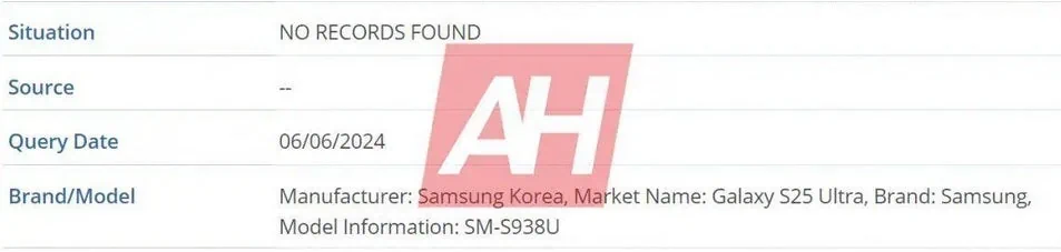 galaxy s25 ultra imei database