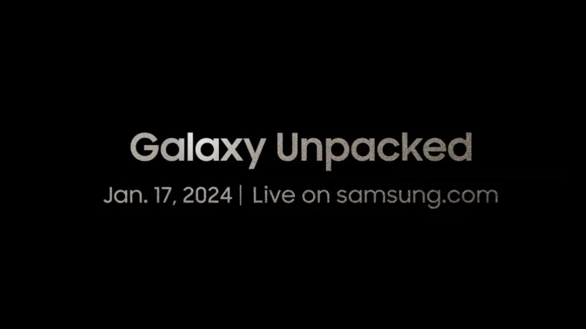 Η Samsung ανακοίνωσε επίσημα την εκδήλωση Galaxy S24 Unpacked για τις 17 Ιανουαρίου