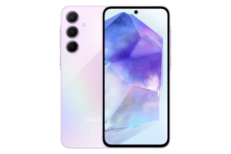 galaxy a55 and a35 awesome lilac