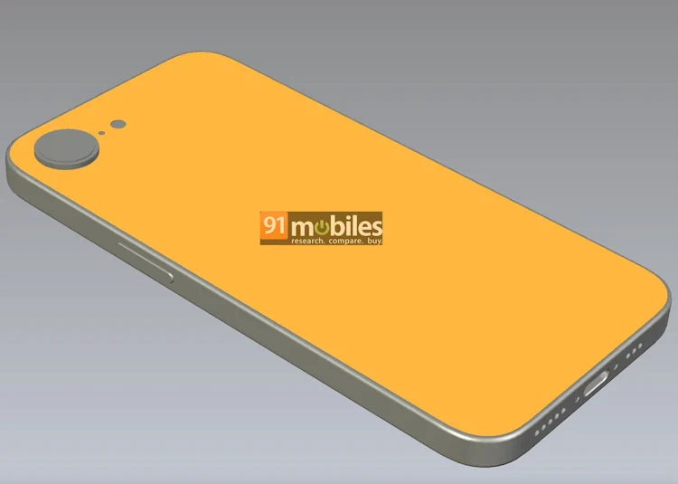 iPhone SE 4 cad renders2