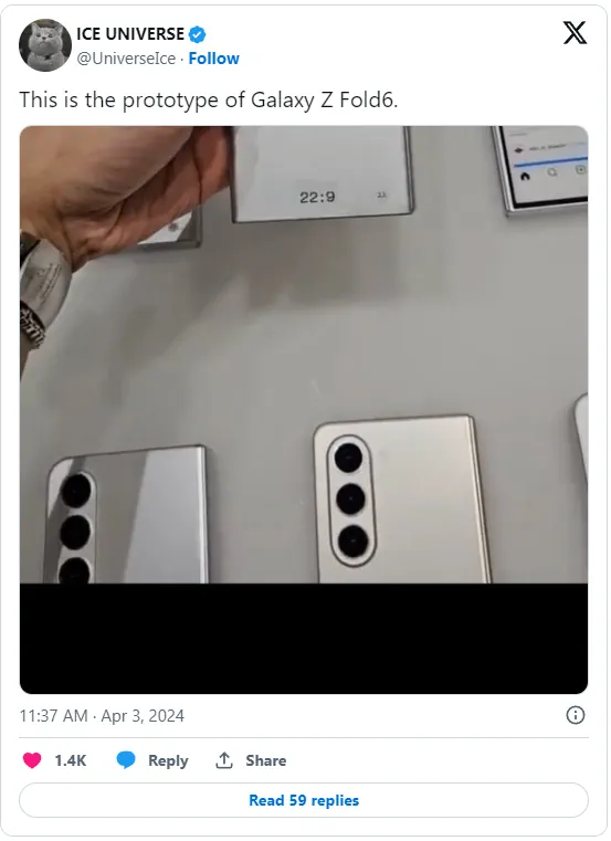 ice universe fold6 leaks
