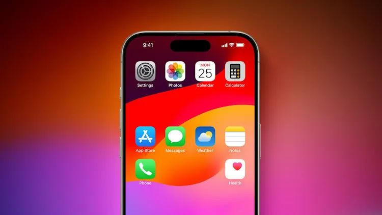 ios 18 home screen